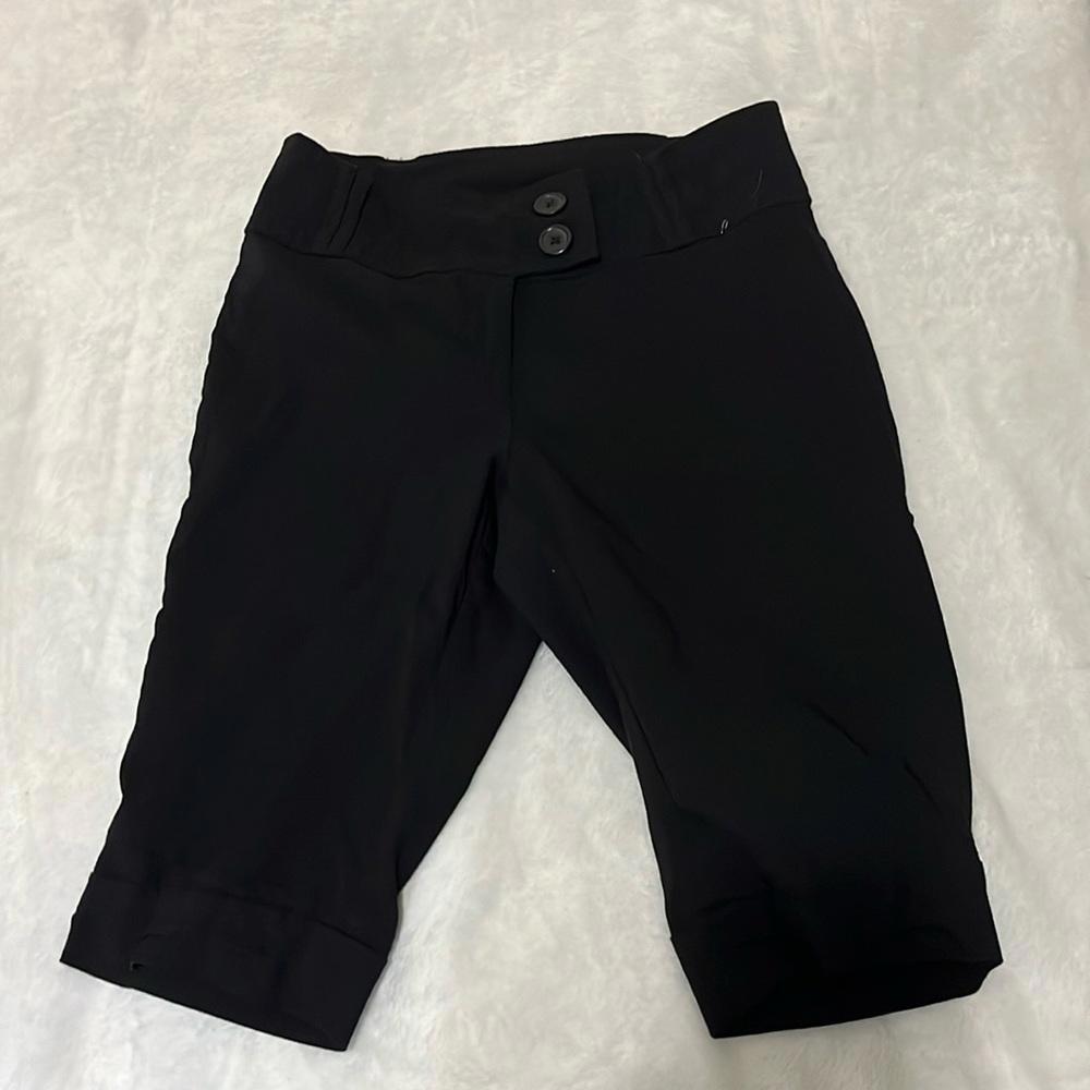 Small Lilly Morgan black dress shorts